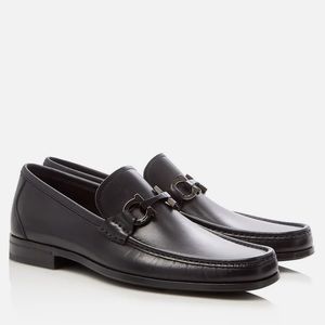 MENS FERRAGAMO LEATHER LOAFERS
